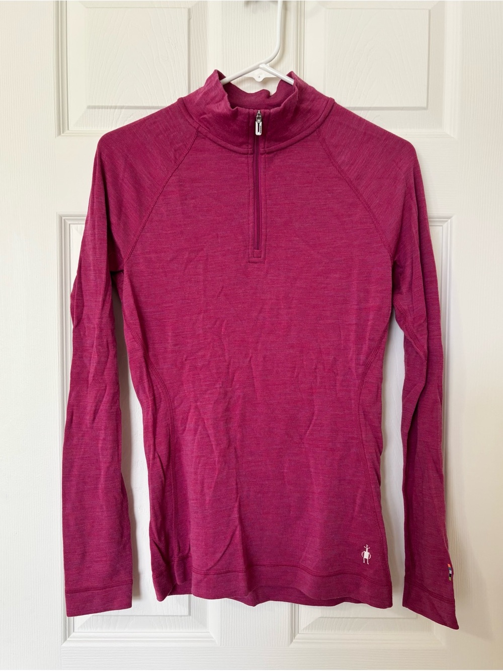 Smartwool Women’s Classic Thermal Merino Base Layer 1/4 Zip Long Sleeve Top